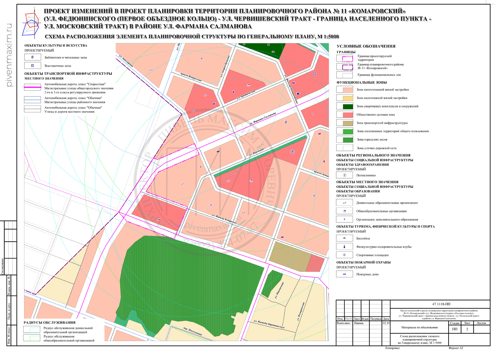 Проект планировки градкодекс