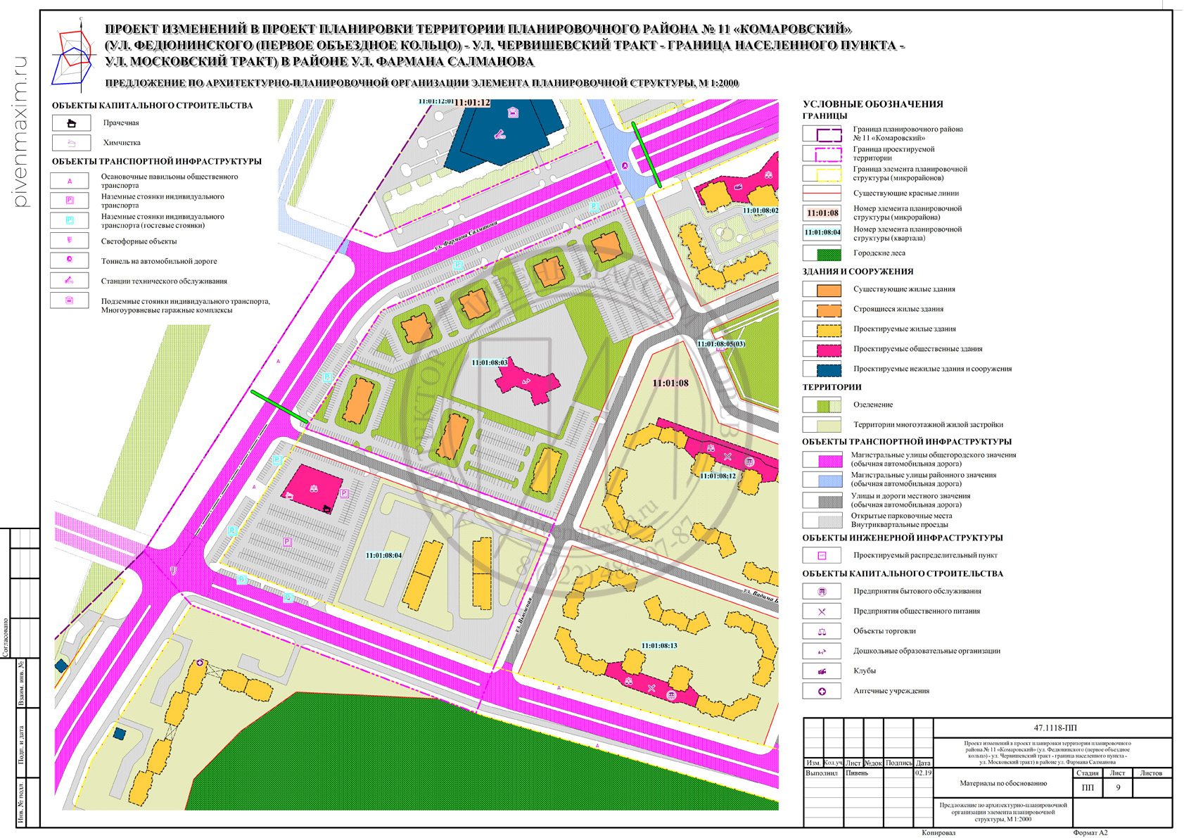 Проект планировки территории